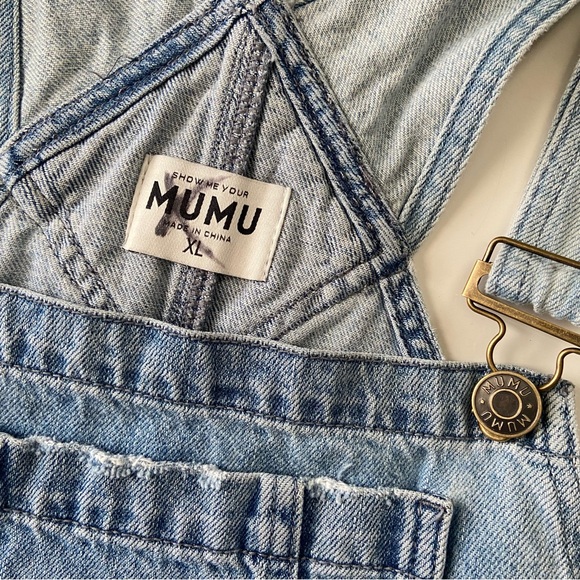Sold Show Me Your Mumu San Fran Overalls Size XL - Picture 6 of 10